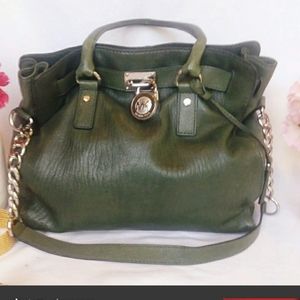 Michael Kors Forrest Green Hobo Bag